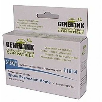 Generink Tintes kārtridžs Generink Epson E-18XL Yellow