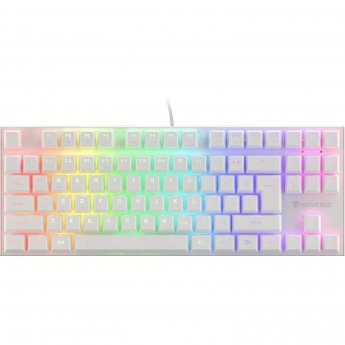 Genesis Thor 303 TKL, Outemu Peach Silent, White