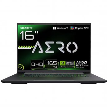 Gigabyte AERO X16 1TH-93EEC94AH 16" QHD+ AMD Ryzen AI 7/16GB/1TB/RTX 5050/Win11 Home/ENG kbd/Grey/2Y Warranty |