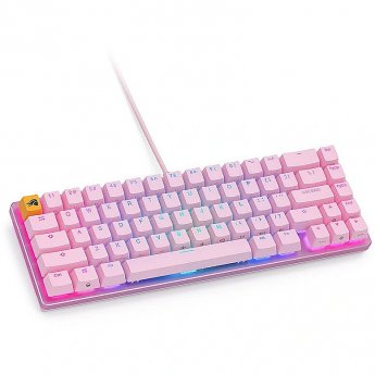Glorious Pc Gaming Race Glorious GMMK 2 Compact, Fox Switches, ANSI-Layout, Pink