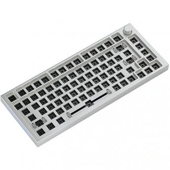 Glorious Pc Gaming Race GMMK Pro 75% layout Barebone, White Ice, ANSI-Layout