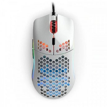 Glorious Pc Gaming Race Model O, Glossy White + Bungee (White), G-Skates