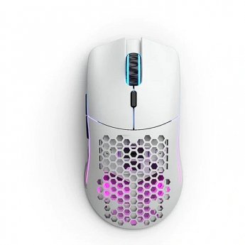 Glorious Pc Gaming Race Model O- Wireless, Matte White
