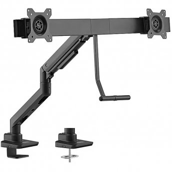 Goobay double monitor holder Office (black)