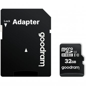 Goodram M1AA, microSDHC, 32GB, Class 10, UHS-I + Adapter