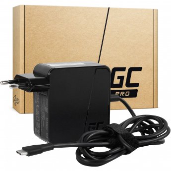 Green Cell AD134PV2 power adapter/inverter Universal 65 W Black