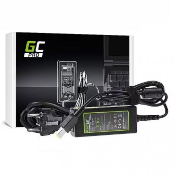 Green Cell Charger / AC Adapter Green Cell for Lenovo 20V | 2.25A | 45W | Slim Tip