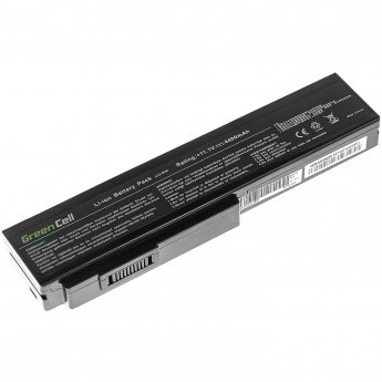 Green Cell do Asus N43 N53 G50 L50 M50 M60 N61VN N61JV N61VG 11.1V 6 cell