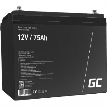 Green Cell GREENCELL Battery AGM 12V 75 Ah
