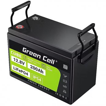 Green Cell LFPGC12V200AH UPS battery Lithium Iron Phosphate (LiFePO4) 12.8 V 200 Ah