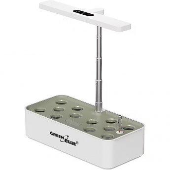 GreenBlue Intelligent Indoor Plant Growing System, SMART pot, 4L capacity, for 12 plants, full spectrum LEDs, GB133