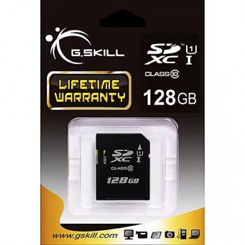 G.SKILL SDXC, 128GB, Class 10, UHS-I 