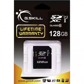 G.SKILL SDXC 128GB CLASS 10 UHS-I