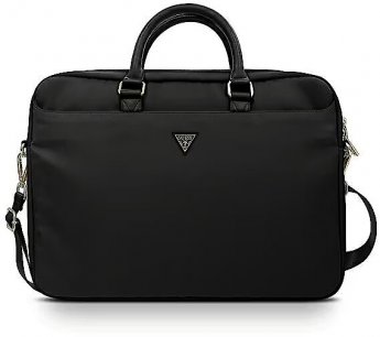 Guess Nylon Laptop bag, 16", Black