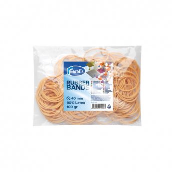 Gumijas naudai FOROFIS 100gr d.40mm (80% lateksa)