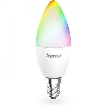 Hama Żarówka LED WIFI E14 | 4,9W RGBW | MATTER