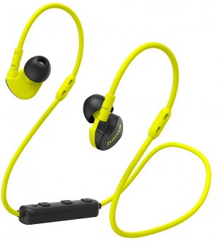 Hama Freedom athletics III in ear headphones yellow