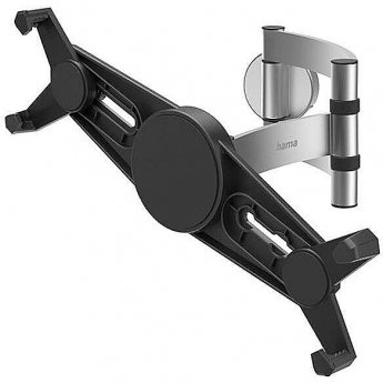 Hama Wall Holder for Tablets, 7" - 11", black/silver - Wall holder