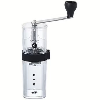 Hario Manual coffee grinder Smart G, Transparent