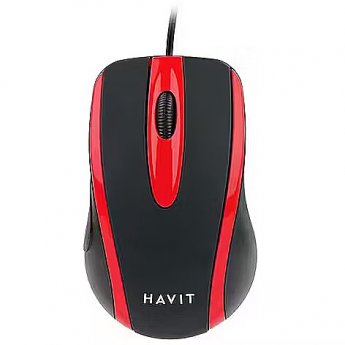 Havit HV-MS753 universal mouse (black/red)