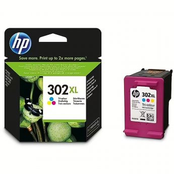 Hewlett Packard  Tintes kasete HP 302XL Color 