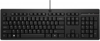 Hewlett Packard 125 G2 USB Wired, Black, ESTONIAN