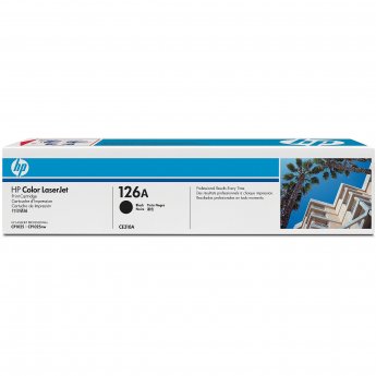 Hewlett Packard 126A  for Color LaserJet CP1025 series Toner Black (1.200pages)