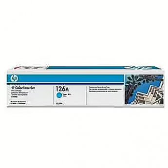 Hewlett Packard 126A  for Color LaserJet CP1025 series Toner Cyan (1.000pages)