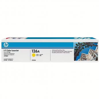 Hewlett Packard 126A  for Color LaserJet CP1025 series Toner Yellow (1.000pages)