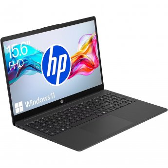 Hewlett Packard 15-fc0065ng (black, AMD Ryzen 5 7430U, AMD Radeon Graphics, 32 GB DDR4, 512 GB (512 GB SSD), without operating system) - DE Layout