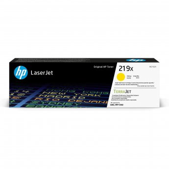 Hewlett Packard 219X (W2192X) Gelb Original LaserJet-Tonerkartusche Kompatibilität: HP Color LaserJet Pro 3202dw, 3202dn, MFP 3302sdwg, MFP 3302fdng und MFP 3302fd