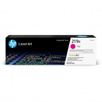 Hewlett Packard 219X (W2193X) Magenta Original LaserJet-Tonerkartusche Kompatibilität: HP Color LaserJet Pro 3202dw, 3202dn, MFP 3302sdwg, MFP 3302fdng und MFP 330