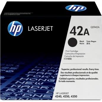 Hewlett Packard 42X Toner Schwarz