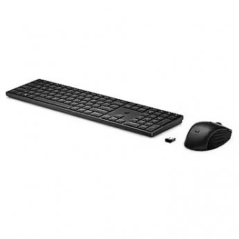 Hewlett Packard 655 Wireless Mouse Keyboard Combo - Black - US ENG