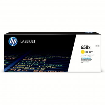 Hewlett Packard 658X Yellow LaserJet Toner Cartridge