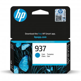 Hewlett Packard 937 CYAN BLISTER ORIGINAL INK CARTRIDGE