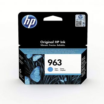 Hewlett Packard Cartridge for an inkjet printer 963 Cyan 3JA23AE 
