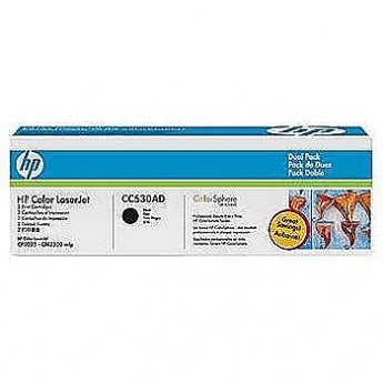 Hewlett Packard COLOR LASERJET CC530A DUAL PACK BLACK