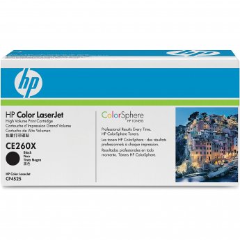 Hewlett Packard Color Laserjet CP4525 series Toner Black (8.500 pages)