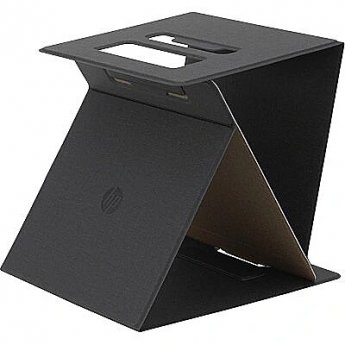 Hewlett Packard Convertible Laptop Stand, 3-mode, height adjustable/tilt/lift - Dark Grey