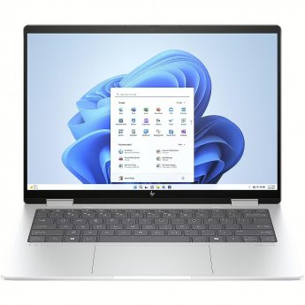 Hewlett Packard ENVY x360 2-in-1 14-fa0400nw Silver, 14" WUXGA IPS Touch, Ryzen 5 8640HS, 16GB, 512GB SSD, Windows 11 Pro
