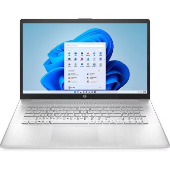 Hewlett Packard HP 17-CN2068CL i5-1235U 17.3" FHD AG 8GB SSD512 BT BLKB FPR Win11 Natural Silver (REPACK) 2Y