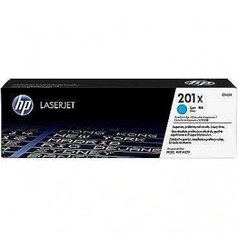 Hewlett Packard HP 201X Tonercartridge cyan