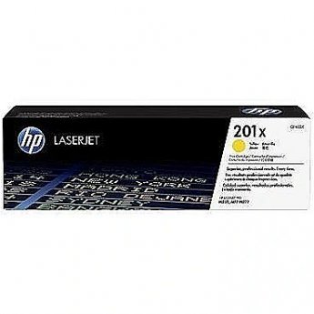 Hewlett Packard HP 201X Tonercartridge yellow