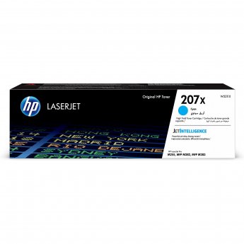 Hewlett Packard HP 207X Cyan LaserJet Toner Cartridge