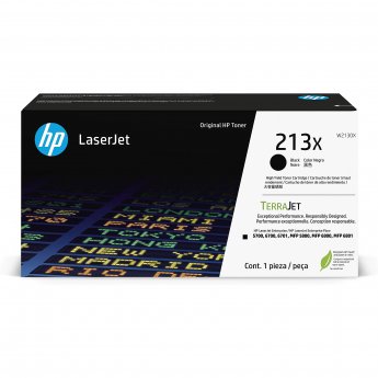 Hewlett Packard HP 213X BLK ORIGINAL LASERJET TONER CRTG