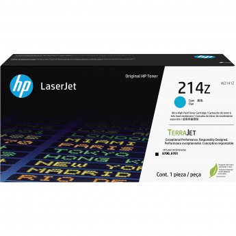 Hewlett Packard HP 214Z CYN ORIGINAL LASERJET TONER CRTG