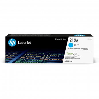Hewlett Packard HP 219A CYAN ORIGINAL LASERJET TONER CARTRIDGE
