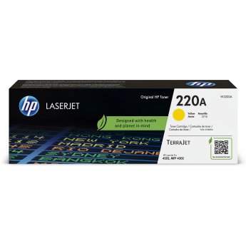Hewlett Packard HP 220A Yellow Original LaserJet Toner Cartridge