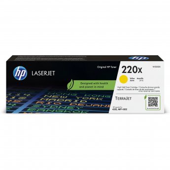 Hewlett Packard HP 220X Yellow Original LaserJet Toner Cartridge